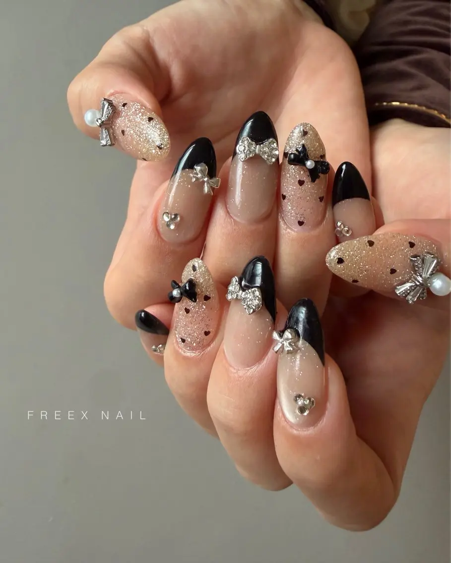 ネイル フレンチネイル ハンドネイル freex nail /ニュアンス/個性派のネイルデザイン