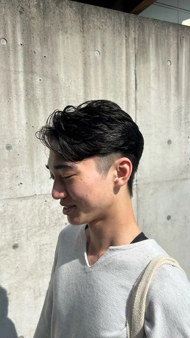 ショート 番口 真七斗のヘアスタイル