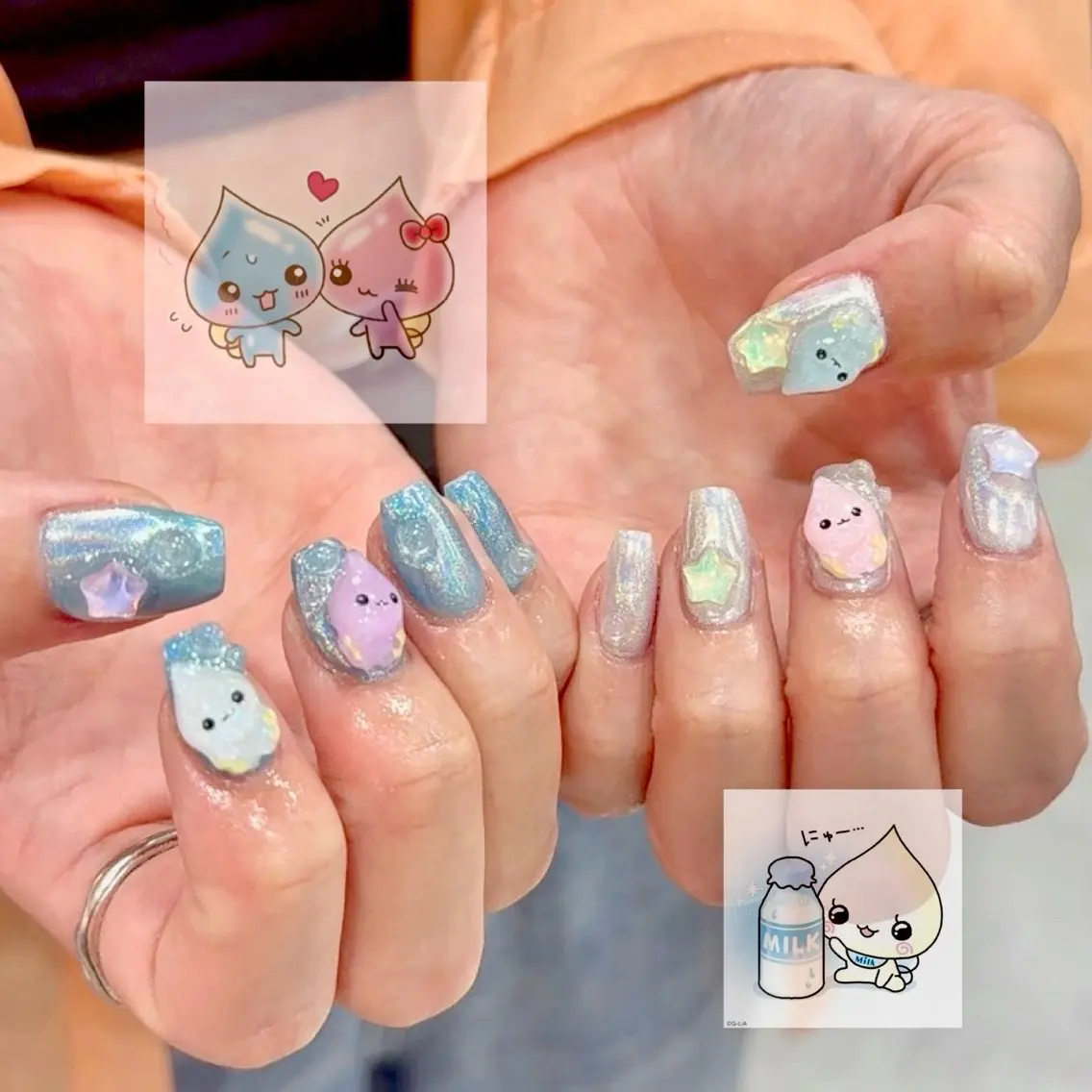 ネイル 持ち込み ハンドネイル 🎀FLORANZ 🎀MIKAのネイルデザイン