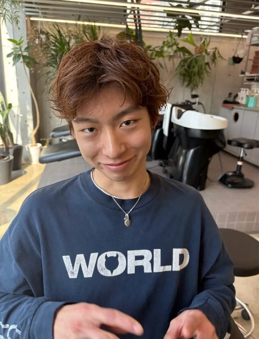 メンズ フジイ トワのヘアスタイル