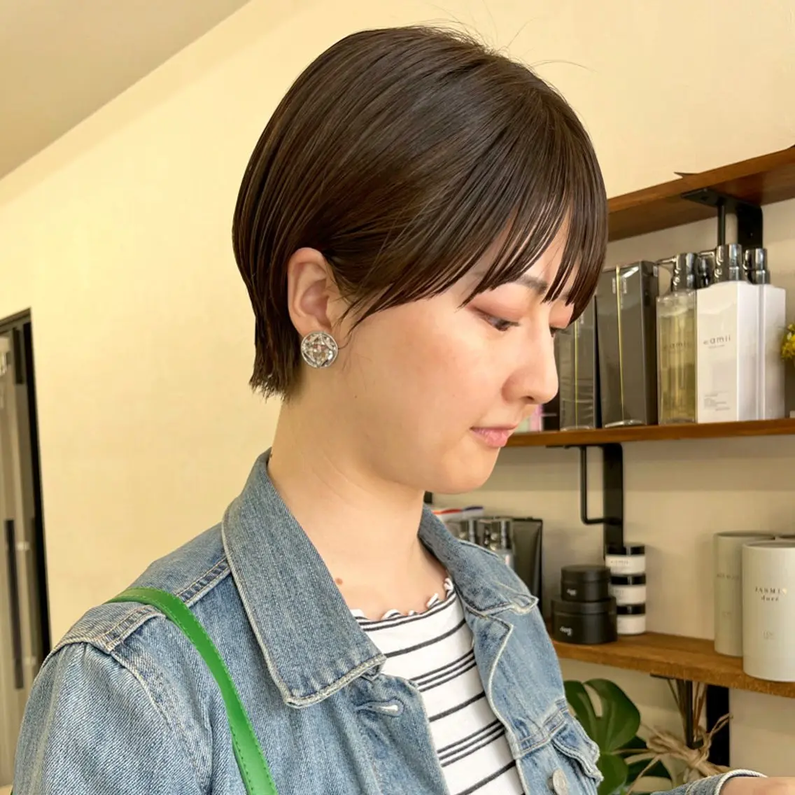 ショート 丸みショート ボブ レイヤーカット 似合わせカット ショートヘア カット トリートメント 初めてのショート お任せください✂️のヘアスタイル