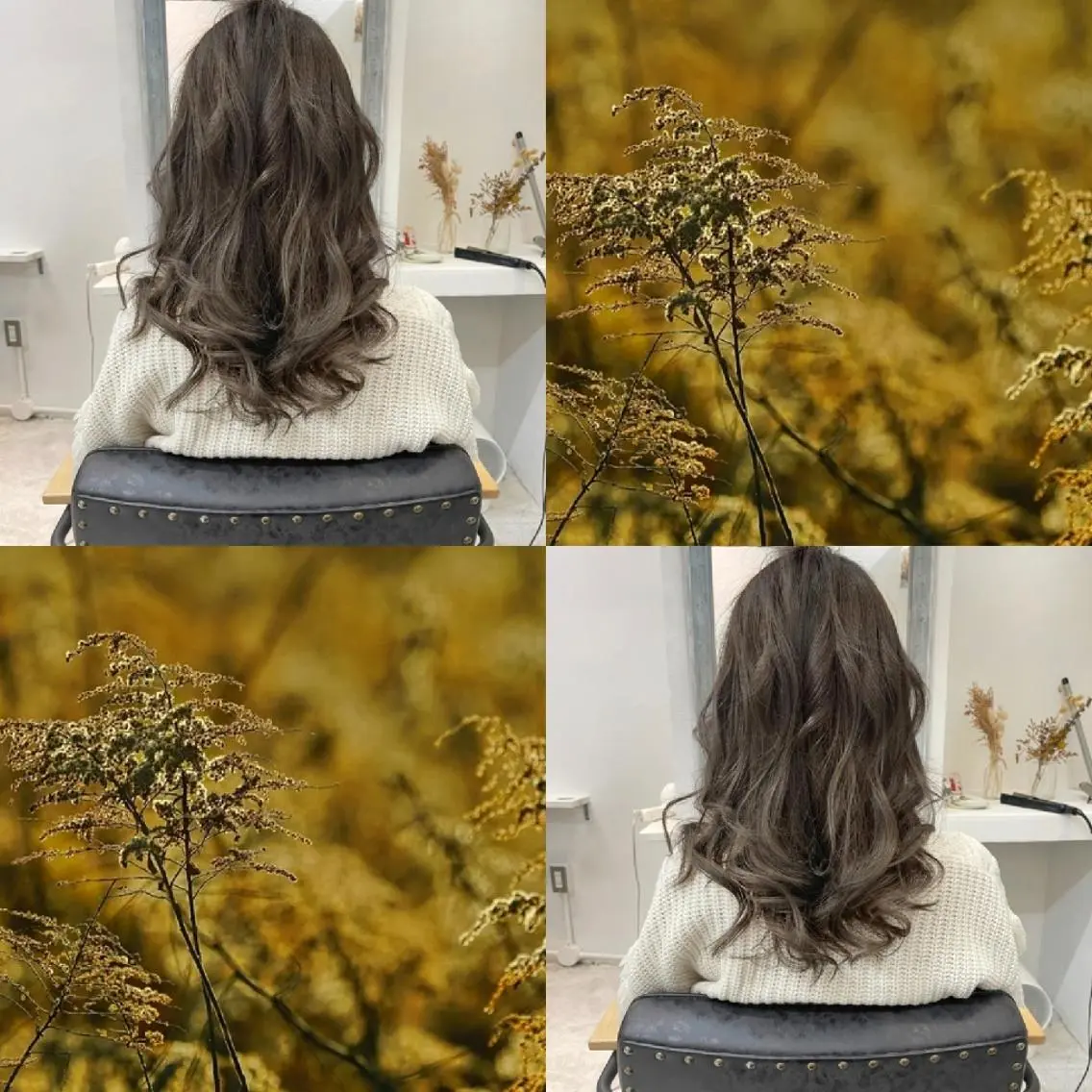 ロング カラー 透明感カラー グラデーションカラー 大場 友稀のヘアスタイル