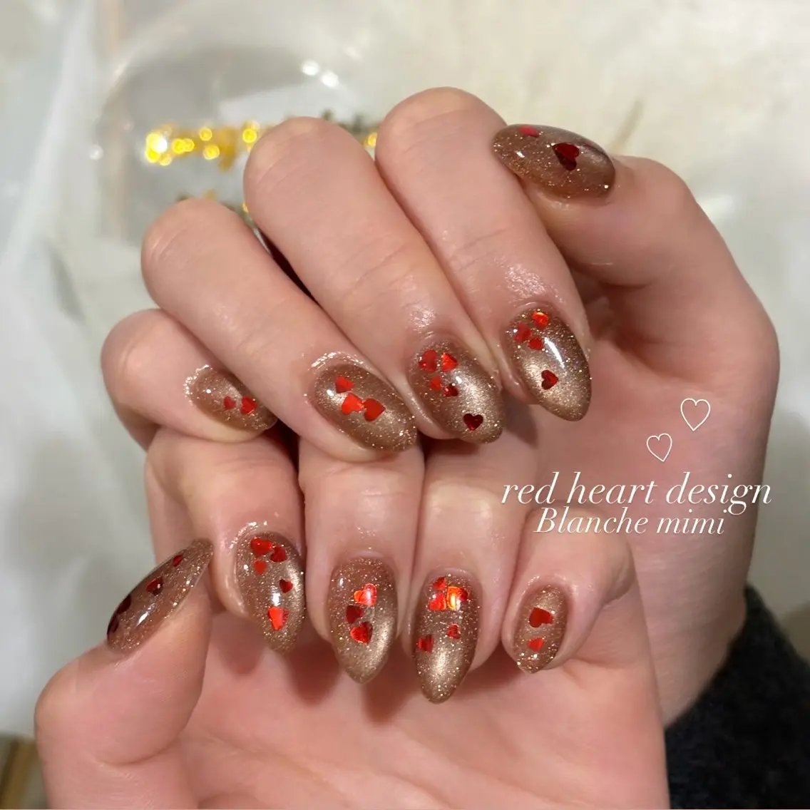 ネイル ハンドネイル Blanche mimi.u_aのネイルデザイン