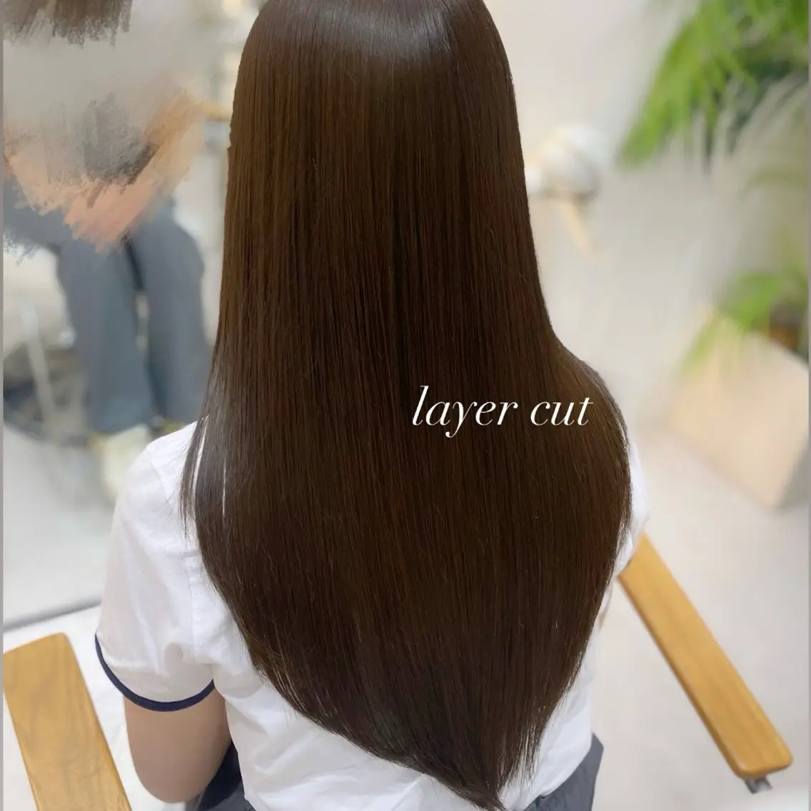 ロング カラー 透明感カラー グレージュ レイヤーカット カット ヘアカラー トリートメント 艶髪・透明感カラー・ 韓国ヘア・Yuriのヘアスタイル
