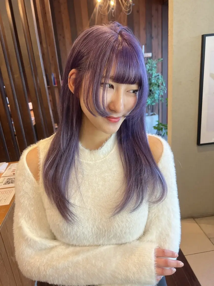 ロング カラー 具志 正太のヘアスタイル