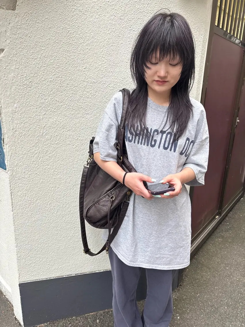 セミロング カット ヘアカラー トリートメント 田中 隼斗のヘアスタイル