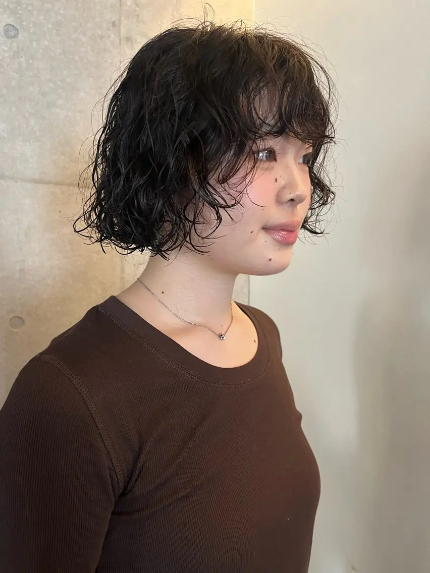 ショート ボブ ショートヘア ウルフカット レイヤーカット\ウル フ　chinatsuのヘアスタイル