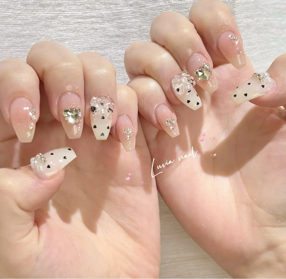 ネイル ハンドネイル 🧸Luvia nail✨のネイルデザイン
