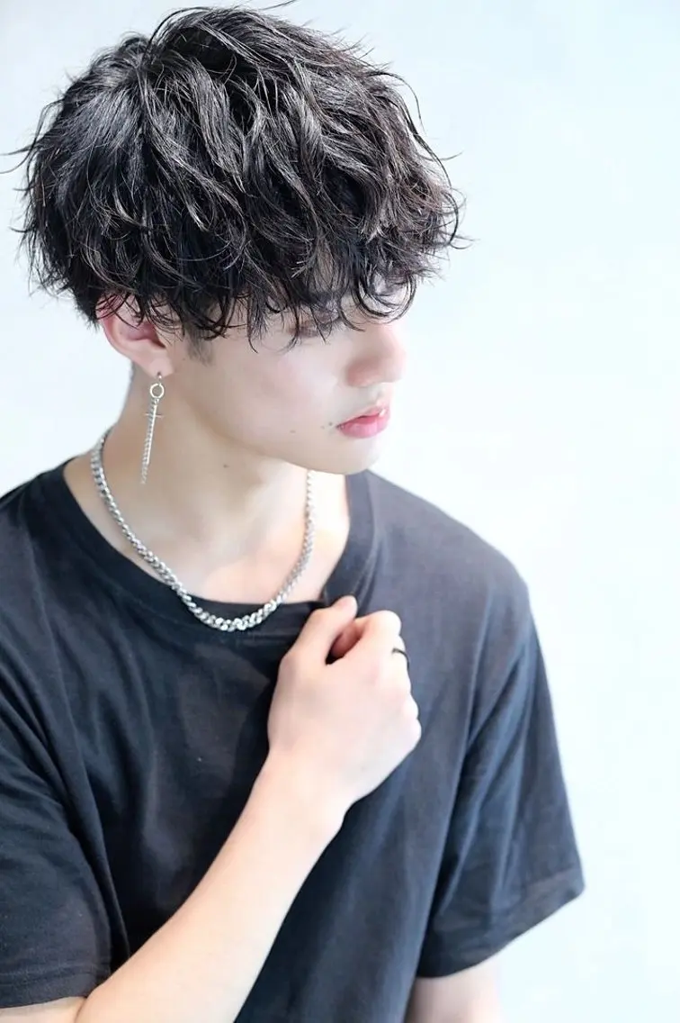 men'sパーマ★カット★トリートメントの写真
