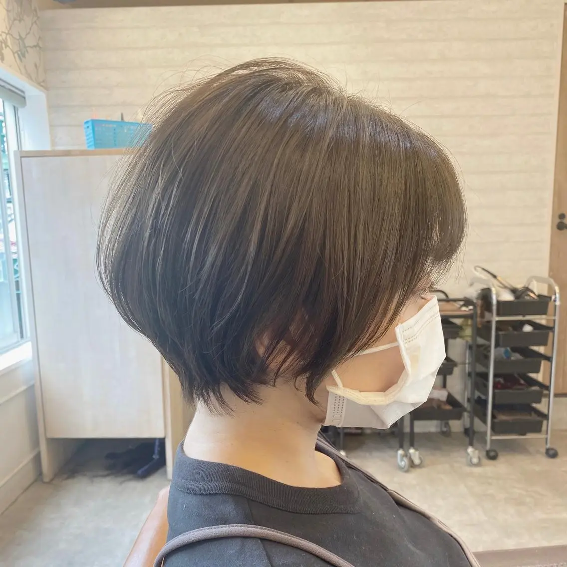 ショート カラー メンズ ネイル 古林 紘のヘアスタイル