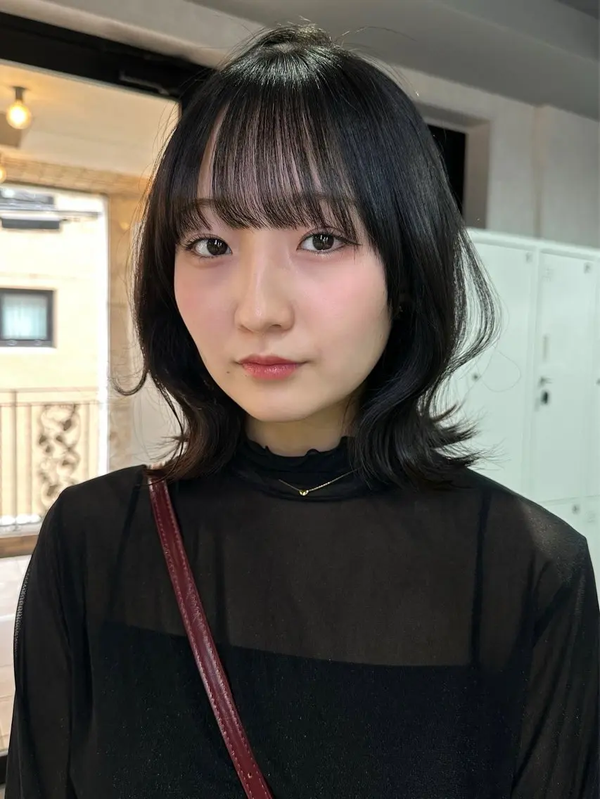 ショート カラー 縮毛矯正×ボブ職人 【圧倒的朝楽ボブ】のヘアスタイル