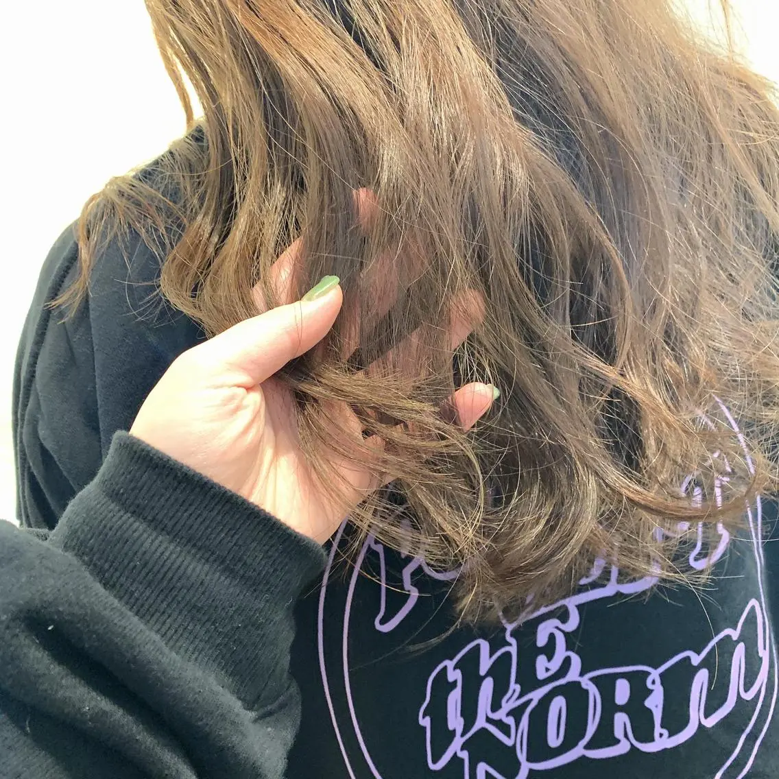 ロング カラー 久保 明日香のヘアスタイル
