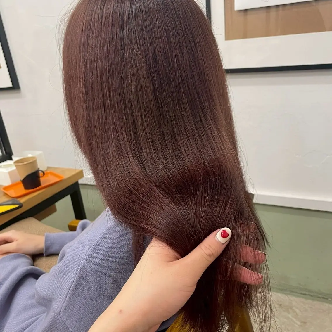 ロング トリートメント fumina 🤍のヘアスタイル