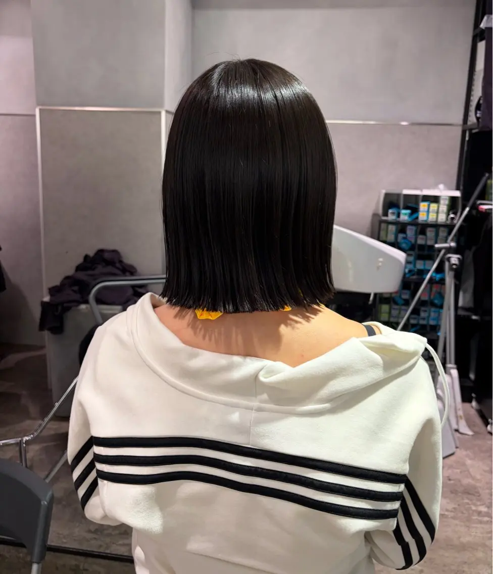 ミディアム ボブ 深みモテカラー˚✧ YUKAのヘアスタイル