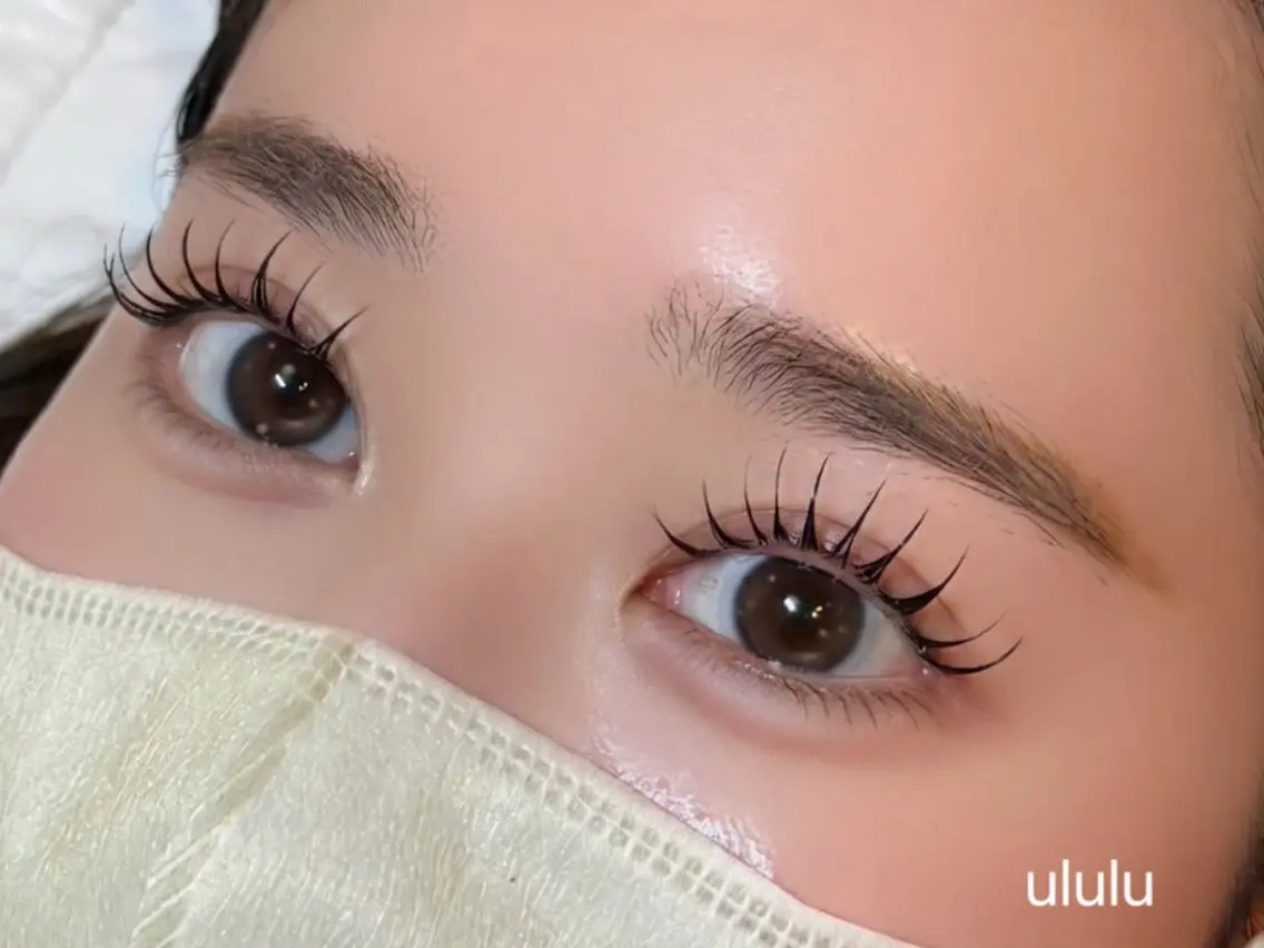 マツエク・マツパ ululu 蒲生四/夜22時までのマツエク・マツパデザイン