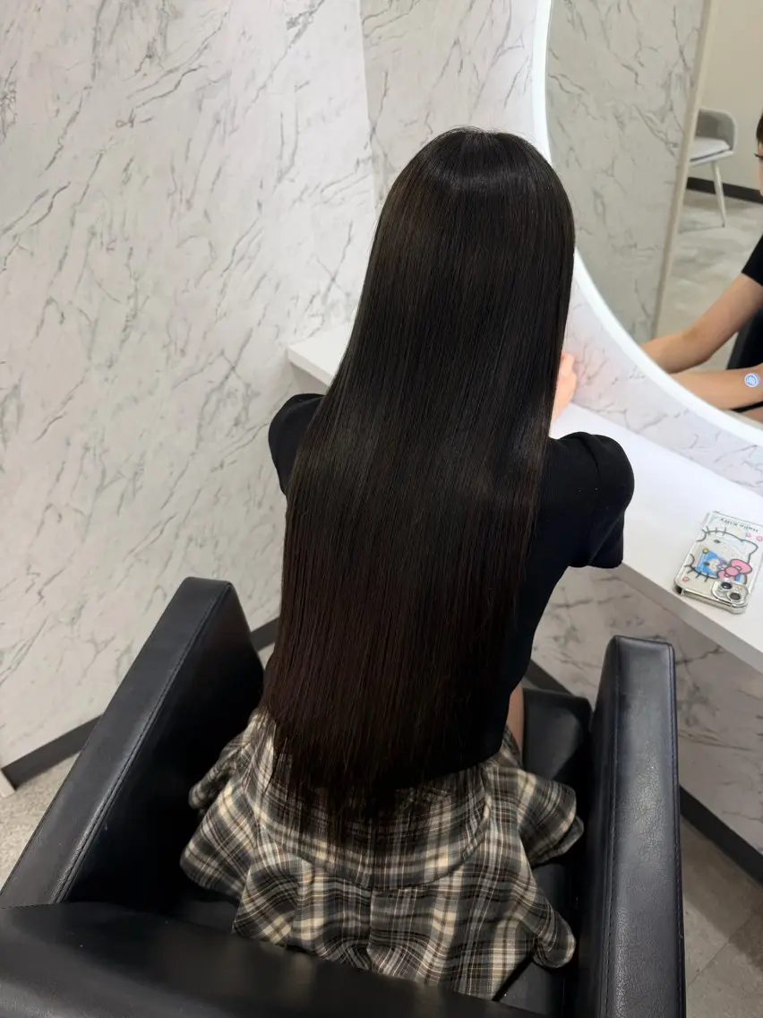 ロング ヘアカラー エクステ 🐈‍⬛ララモアナ yuri🐈‍⬛のヘアスタイル