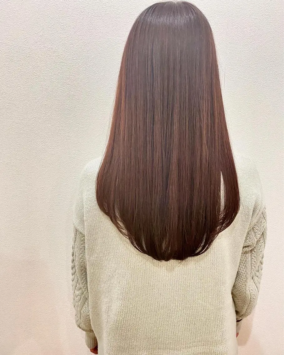 ✨【人気No.3】✨カット&ダブルカラー(ブリーチなし)&選べるTrの写真