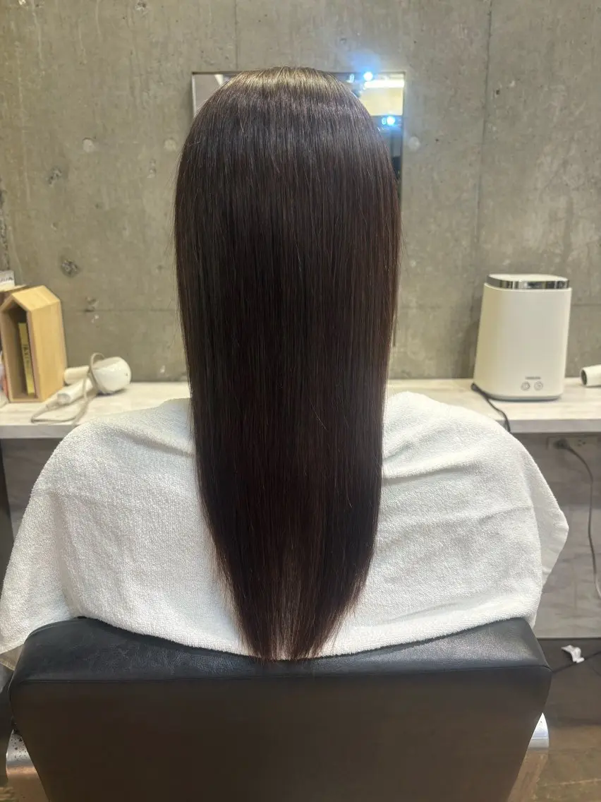 セミロング パーマ セミロングパーマ ストレートパーマ ショートパーマ 🫧ちひろ🫧のヘアスタイル