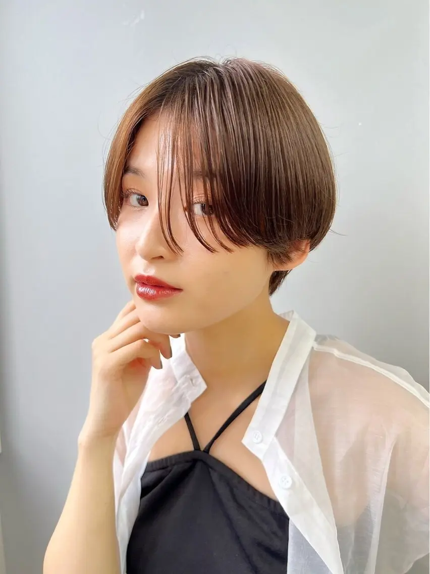 ショート 渋谷ショート、パーマ 美容師vain はるのヘアスタイル