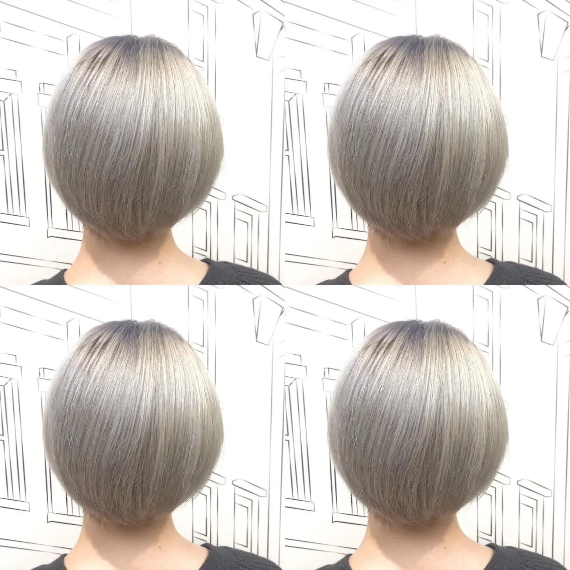 ショート カラー ブリーチ TOMOKA 艶髪/髪質改善🫧のヘアスタイル