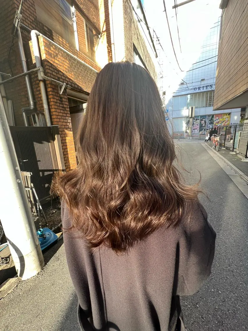『1月限定』デザインカット+最大5種類艶髪カラー&潤いヘアマスクの写真