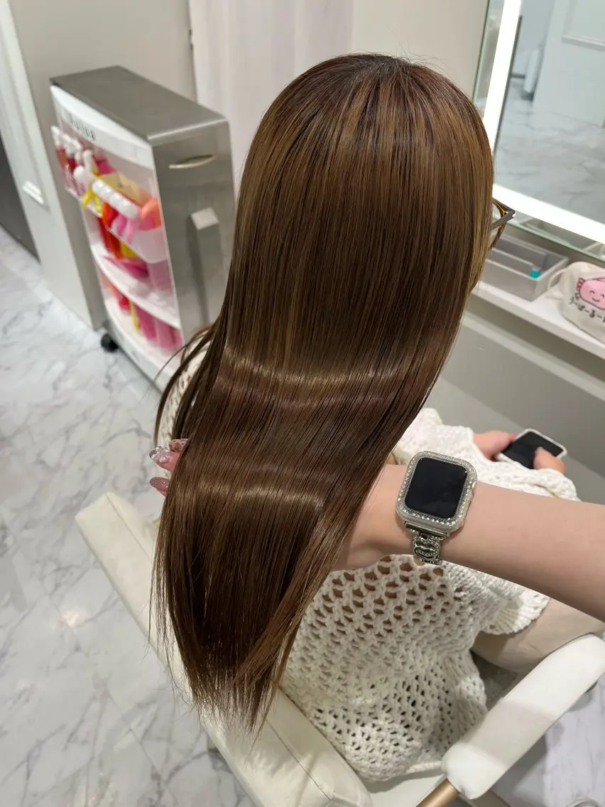 セミロング トリートメント ParveMix /石田 佳澄🩶のヘアスタイル