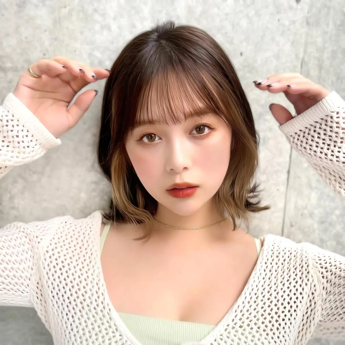 ショート カラー パーマ ヘアアレンジ ベージュカラー ブリーチ ケアブリーチ 透明感カラー ダブルカラー レイヤーカット/ボブ /縮毛矯正✨大輝のヘアスタイル