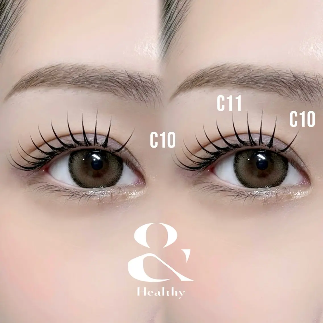 マツエク・マツパ LASH Muse AKOのマツエク・マツパデザイン