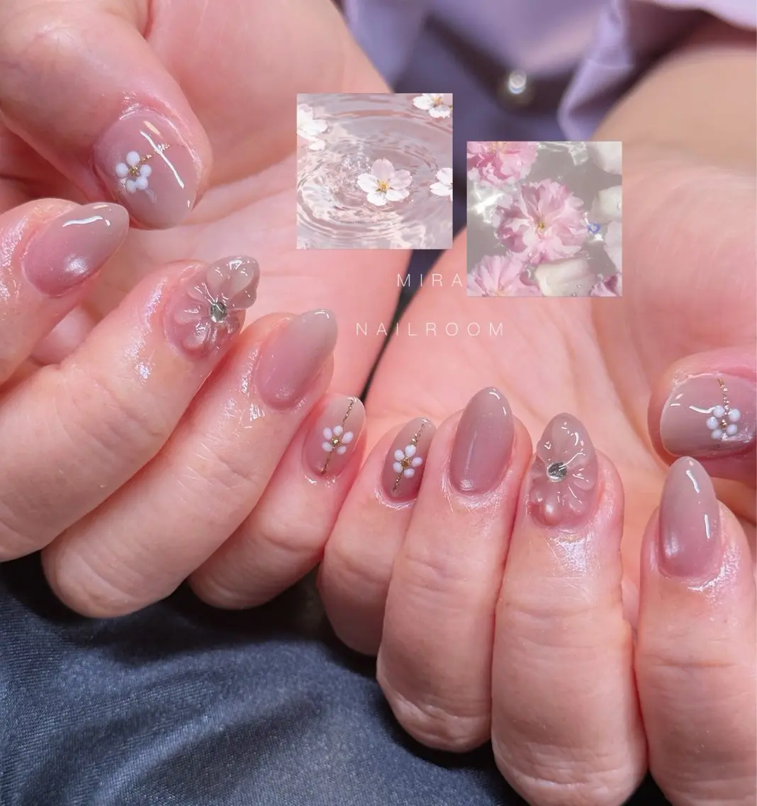 ネイル 持ち込み MIRA NAILROOMのネイルデザイン