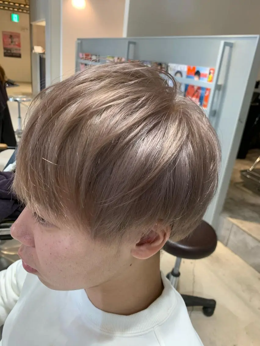 メンズ限定💇♂️カット+ダブルカラー+トリートメント✨の写真