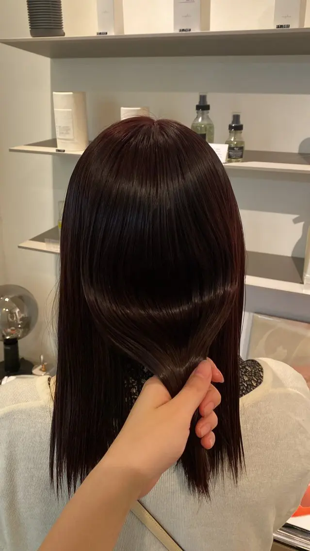 yuumi／透明感 カラー♩のヘアスタイル