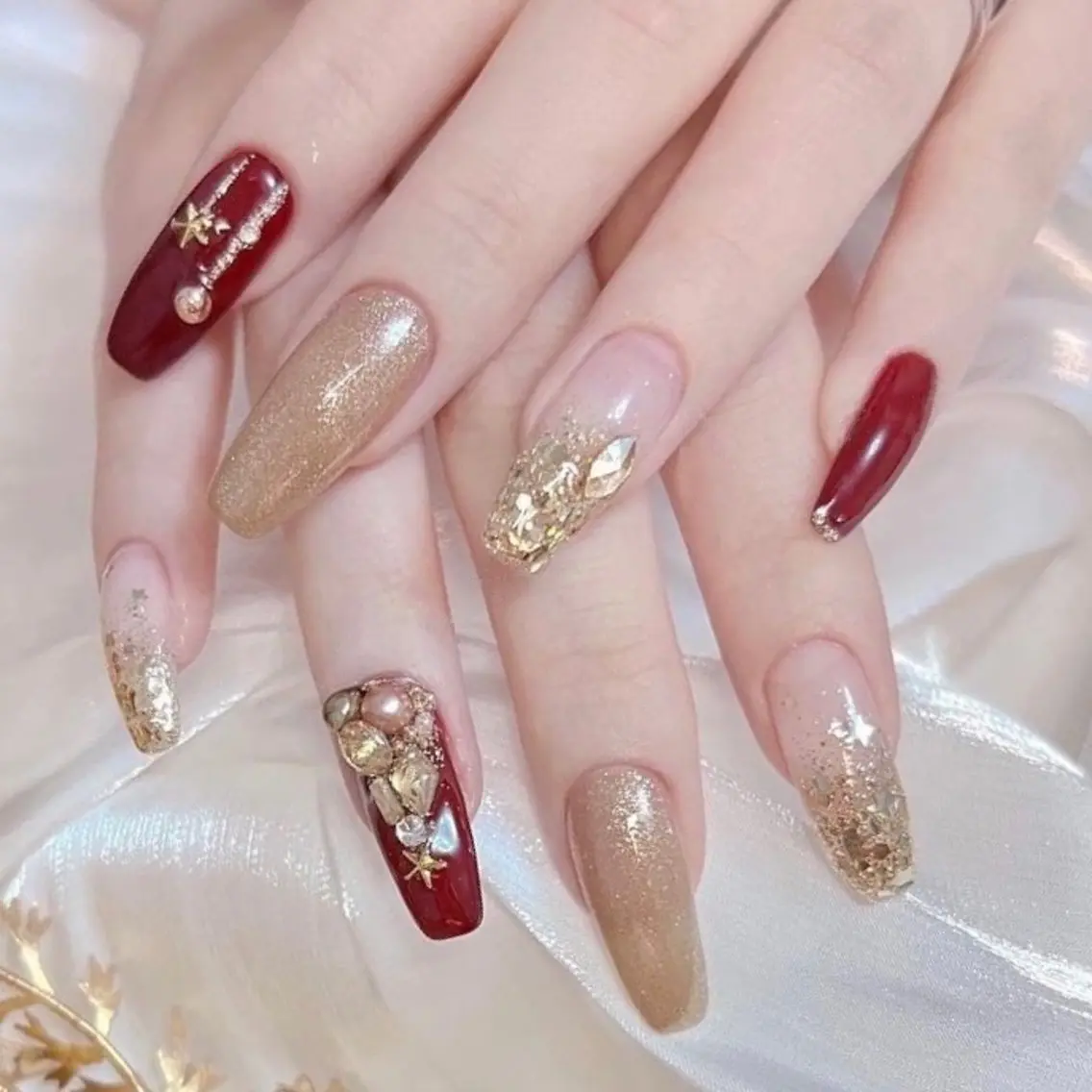 ネイル ハンドネイル OCEAN nail パラジェル　取扱い店のネイルデザイン