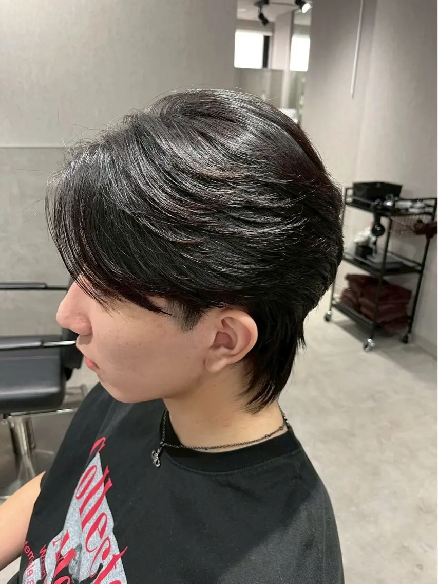 カラー 縮毛矯正 kanata かなたのヘアスタイル