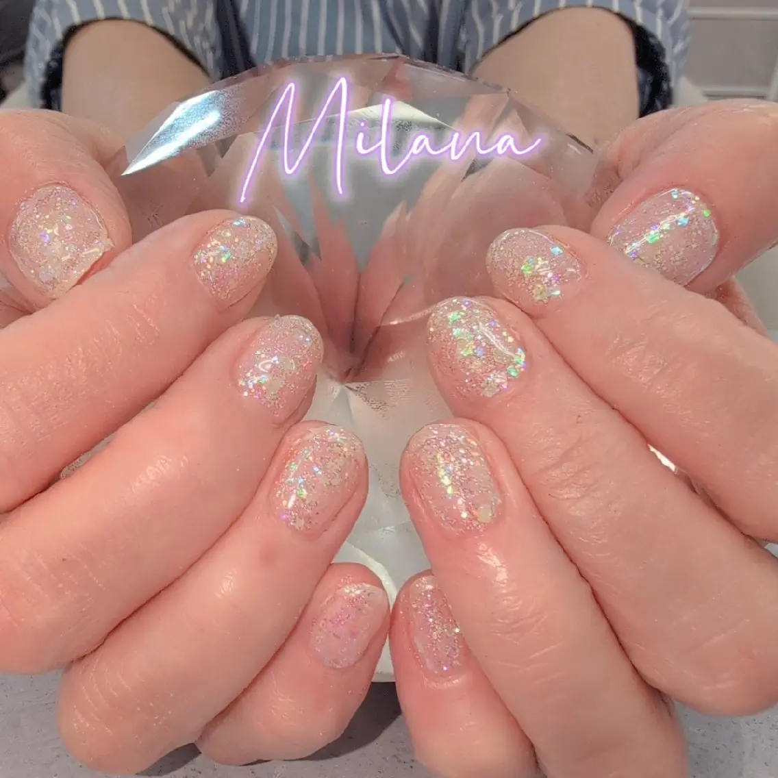 ネイル ワンカラーネイル ハンドネイル Milana 川瀬のネイルデザイン