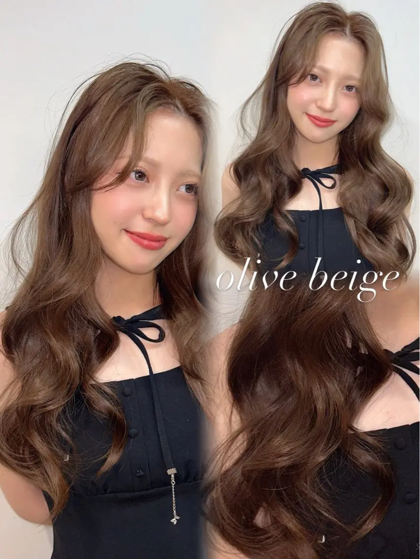 ロング カラー ブリーチ ダブルカラー ブリーチなしカラー ヘアカラー 🤍韓国うる艶カラー 髪質改善YUKI🤍のヘアスタイル