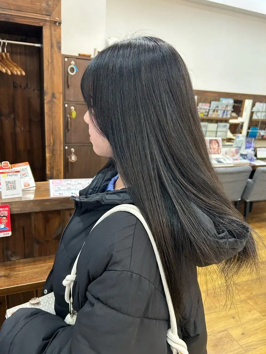 💎初回限定！💎うる艶透明感カラー🫧‪+プチトリートメント✨️の写真