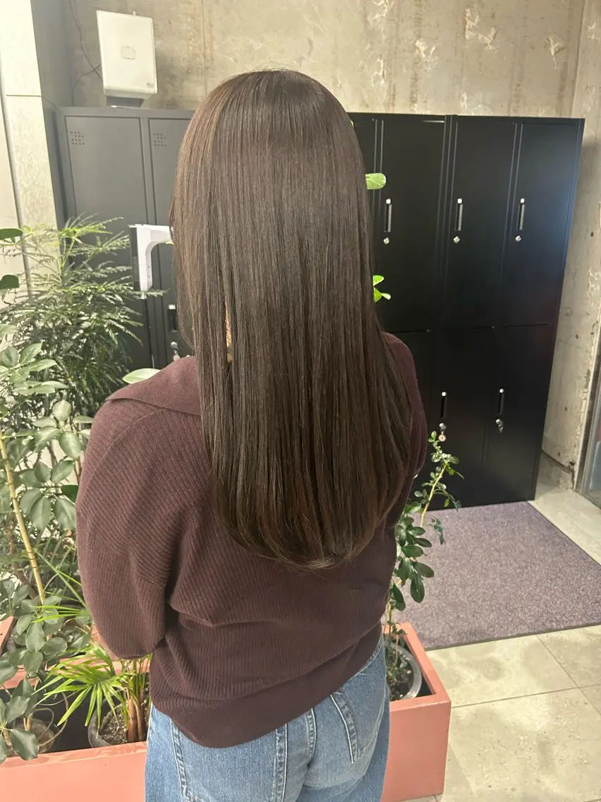ロング カット ヘアカラー 🩵️⋆*BASSA ゆうきのヘアスタイル