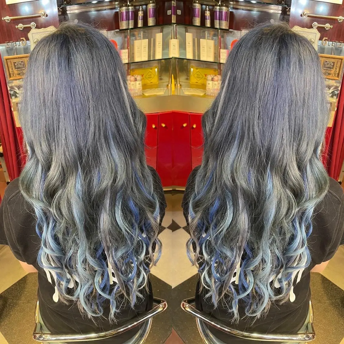 カラー ダブルカラー 👑派手髪/カット 👑ANRYのヘアスタイル