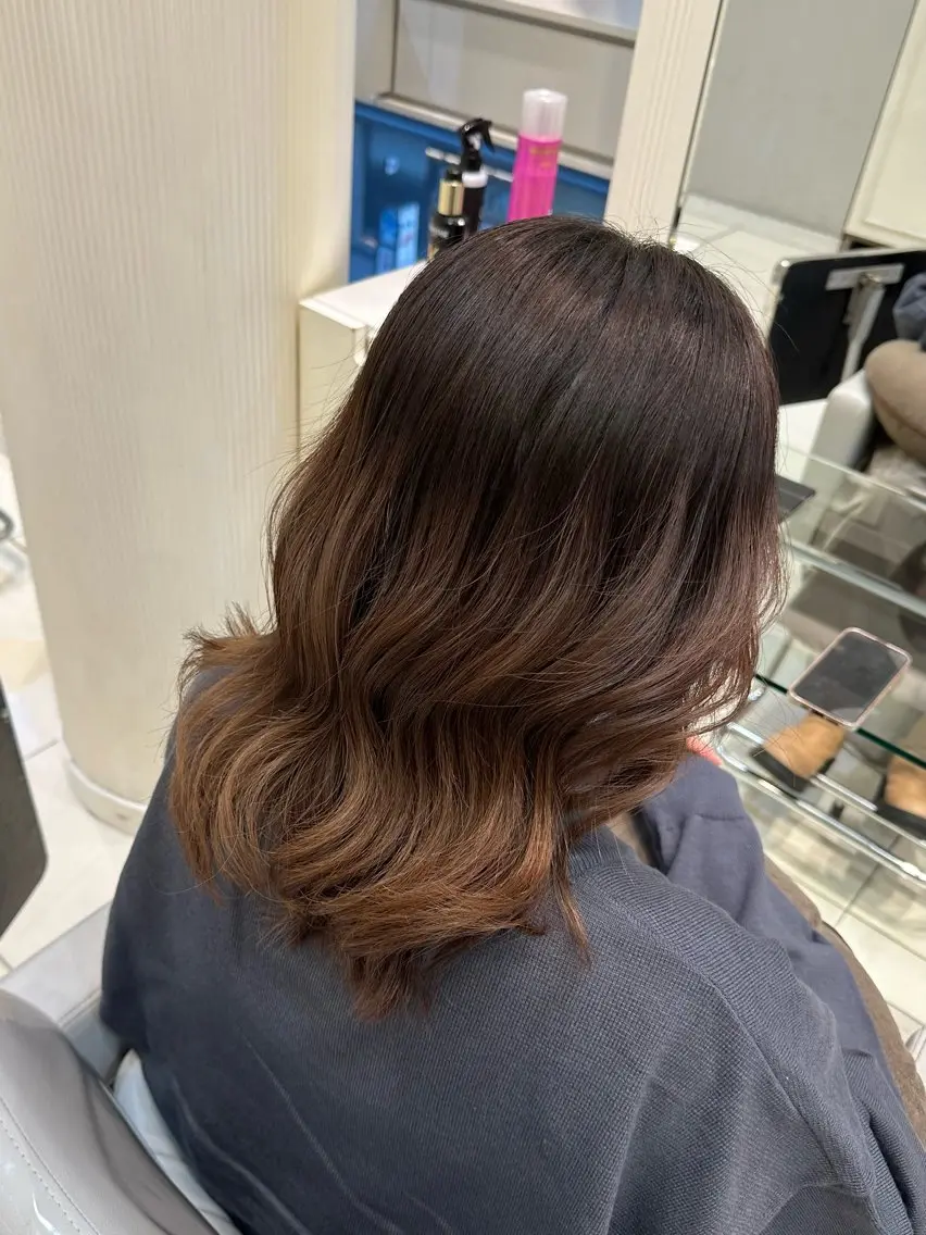 ミディアム ︎︎☁🧺チヒロ モデル募集🧺︎︎☁のヘアスタイル