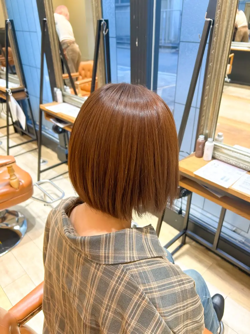 ショート カラー カット ヘアカラー はるか/ trスタイリストのヘアスタイル