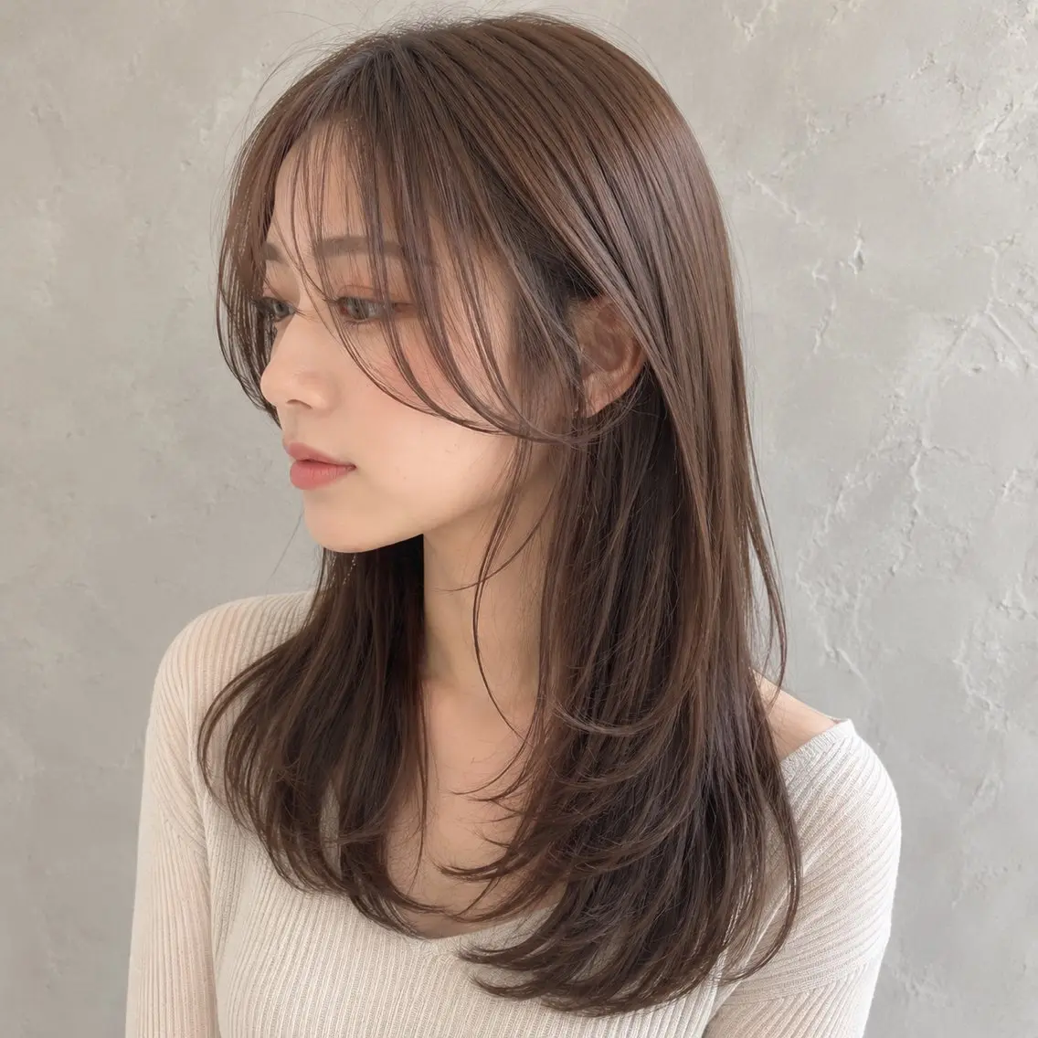 【顔まわりレイヤー✂️】小顔見せ・垢抜けヘアに♡カットモデル募集の写真