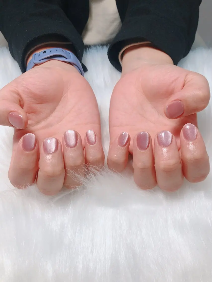 【オフ無料】60分🌺🌺パラジェル付き🌺🌺　マグネットワンカラーの写真