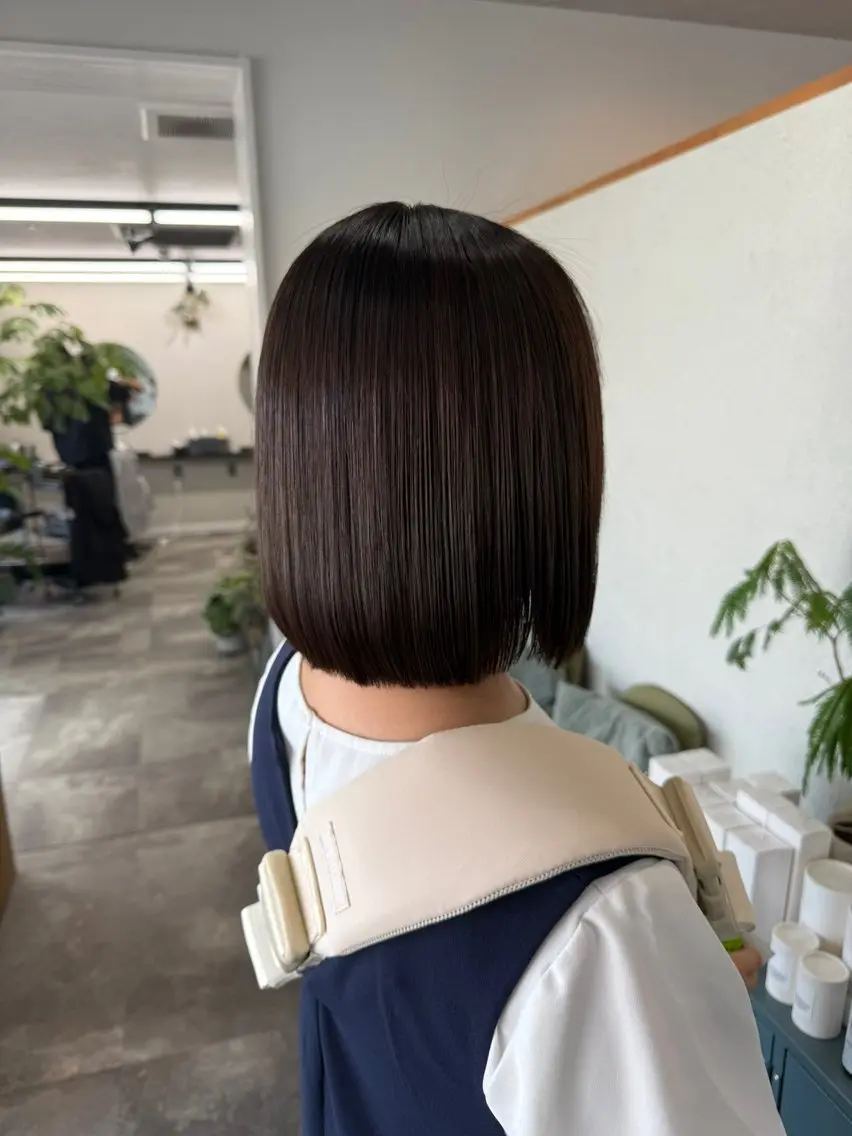 ミディアム 堀水 康太のヘアスタイル