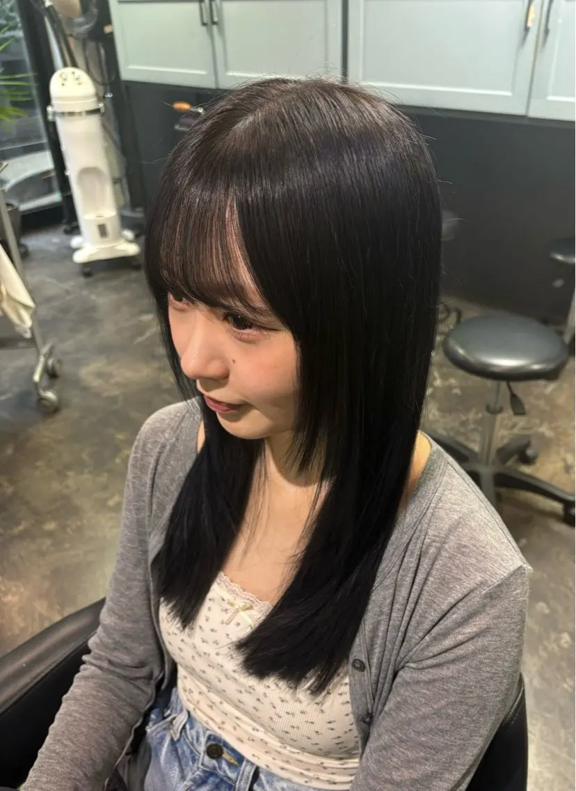 ロング ヘアカラー トリートメント 🤎Yuzuyu/ an'tico🤎のヘアスタイル