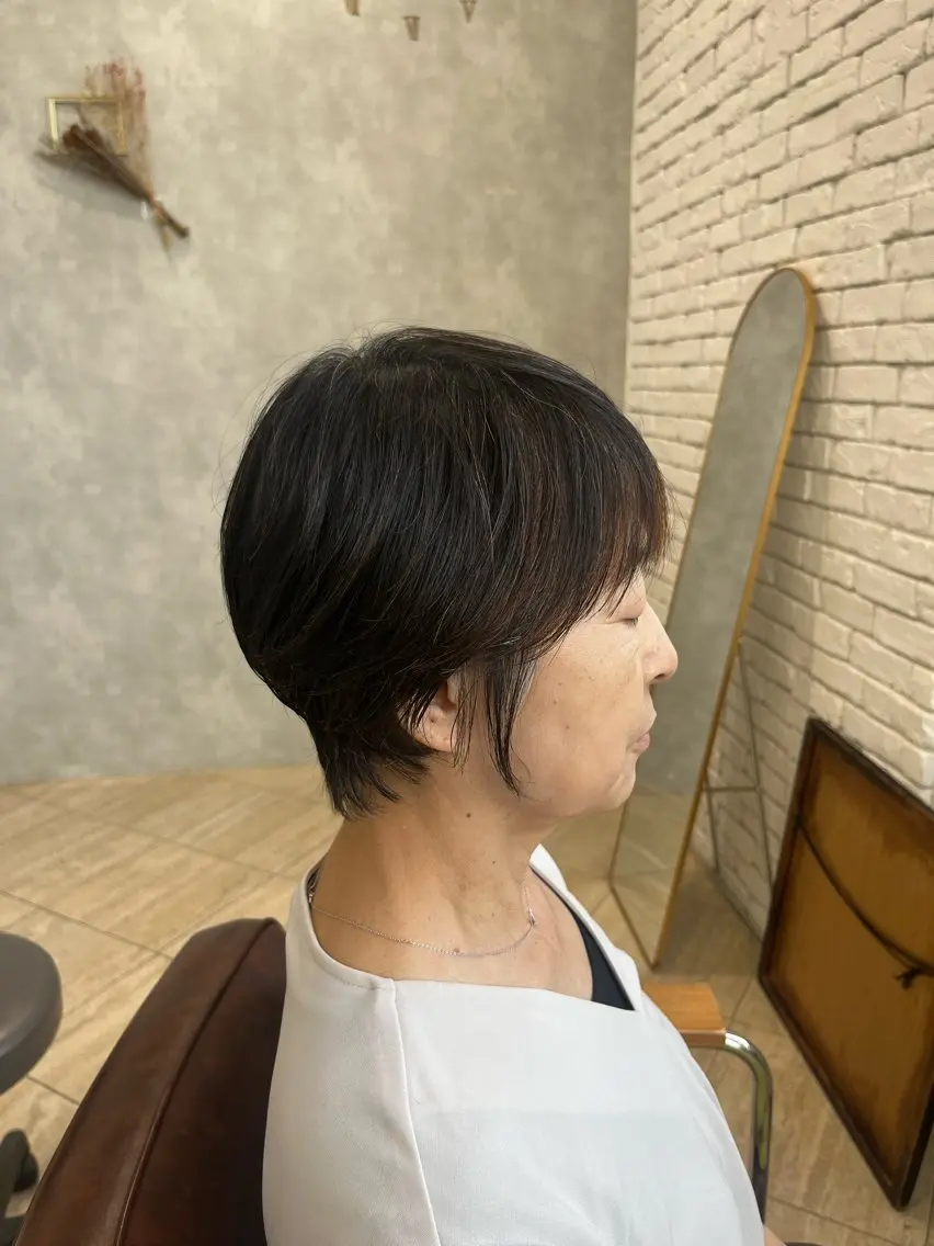 ショート label はしぐち ななみのヘアスタイル