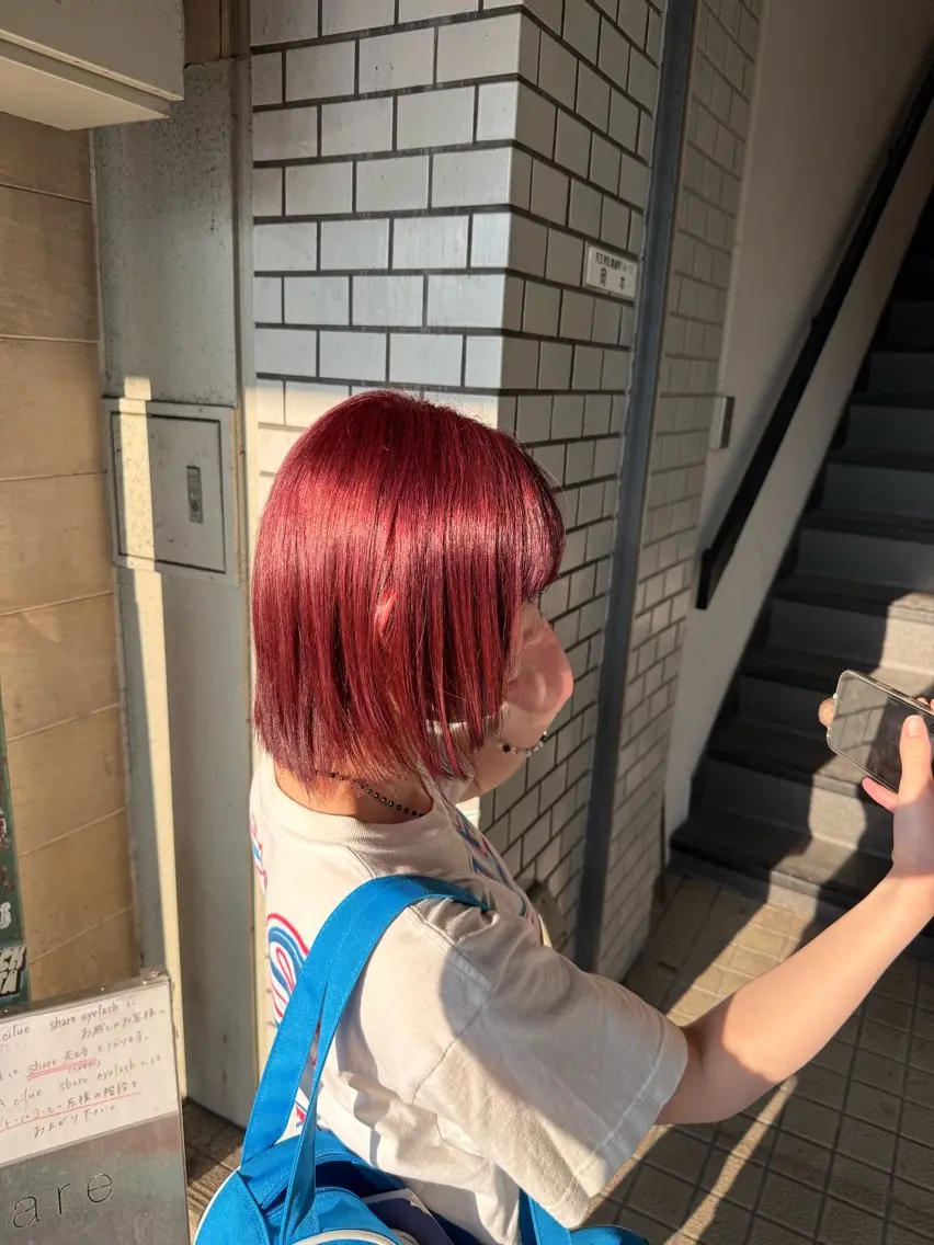 ショート 有馬 陽菜のヘアスタイル