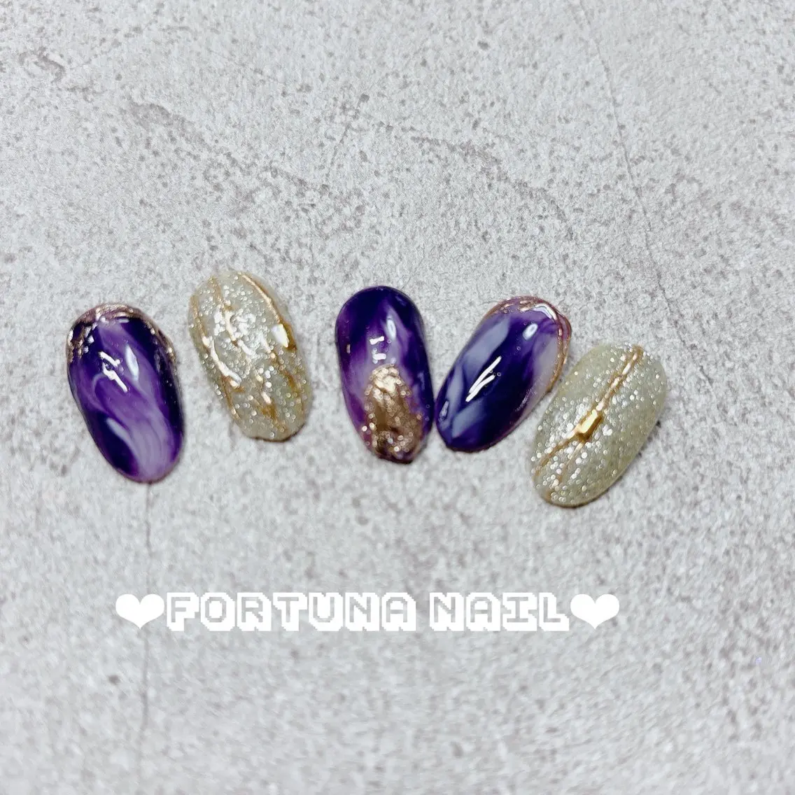 ネイル Nail •Head スパFortunaのネイルデザイン