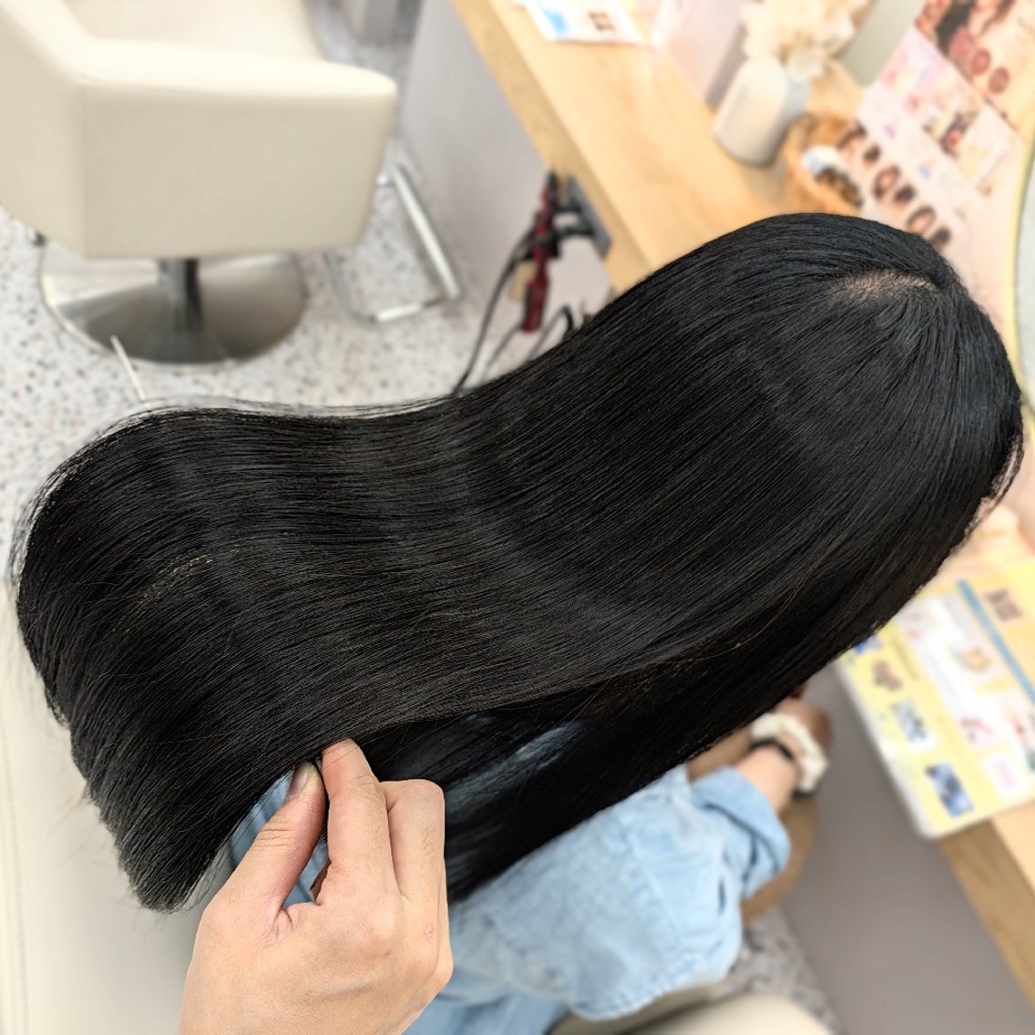 🌻 銀座水素ケア 🌻 只腰 花のヘアスタイル