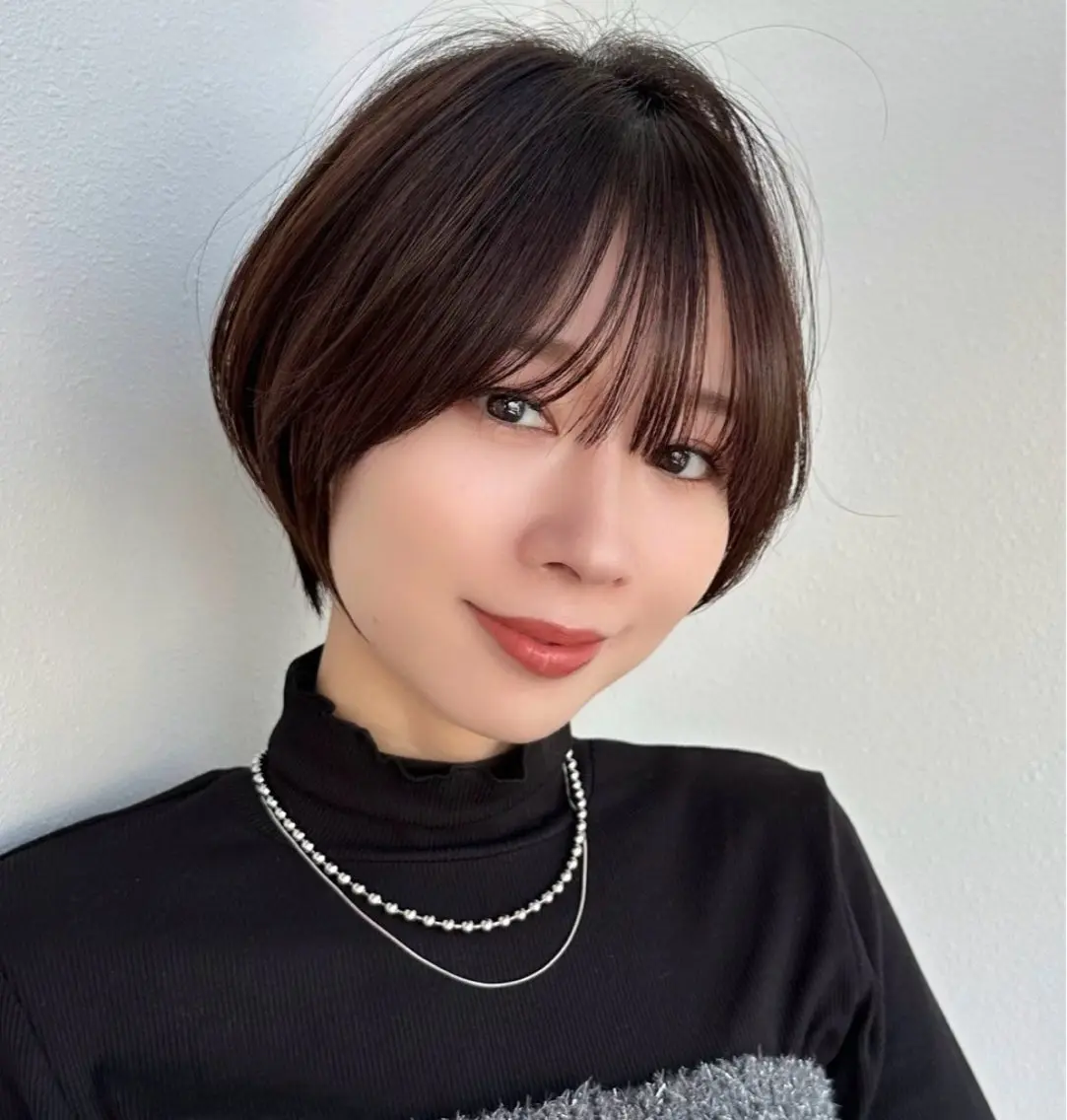 ショート カット ヘアカラー 💐ショート/レイヤ ー💐荒砂のヘアスタイル