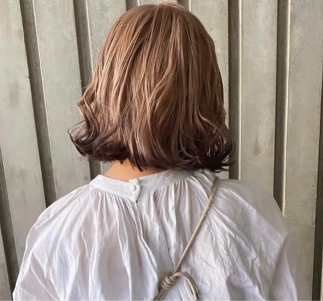ミディアム 美髪✨艶髪✨髪質改善 カラー特化❣辻本悠心のヘアスタイル